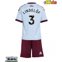 Aston Villa Victor Lindelof #3 Replica Third Minikit 2026-27 Short Sleeve (+ pants)